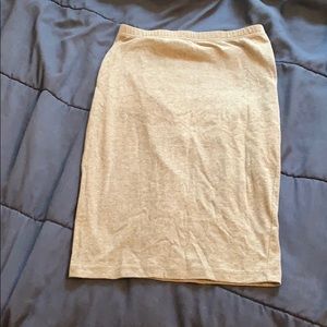 Forever 21 grey pencil skirt
